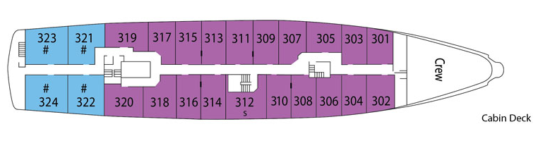 UnCruise Adventures La Pinta Deck Plans Cabin Deck.png